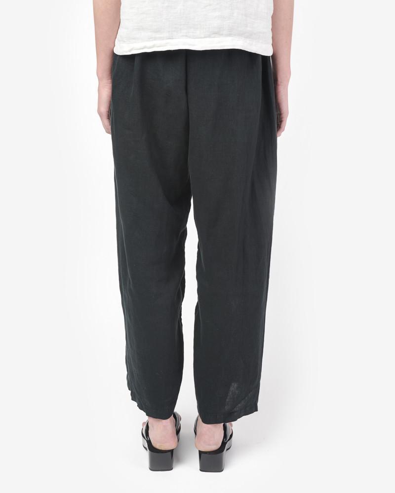 Drawstring Pants in Black by Black Crane at Mohawk General Store