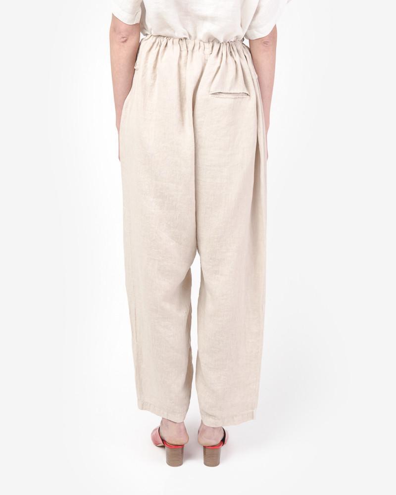 Drawstring Pants in brown by Black Crane at Mohawk General Store