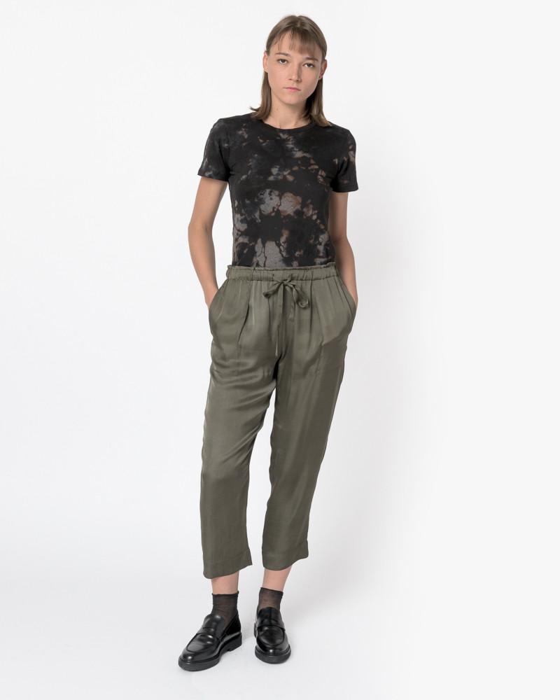 Drawstring Pant in Hunter Green by Raquel Allegra at Mohawk General Store